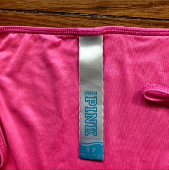 VS PINK Pink & White Tie Dye Bikini - Picture 3 of 4